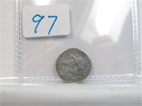 1853 P Three Cent Silver "Trime"