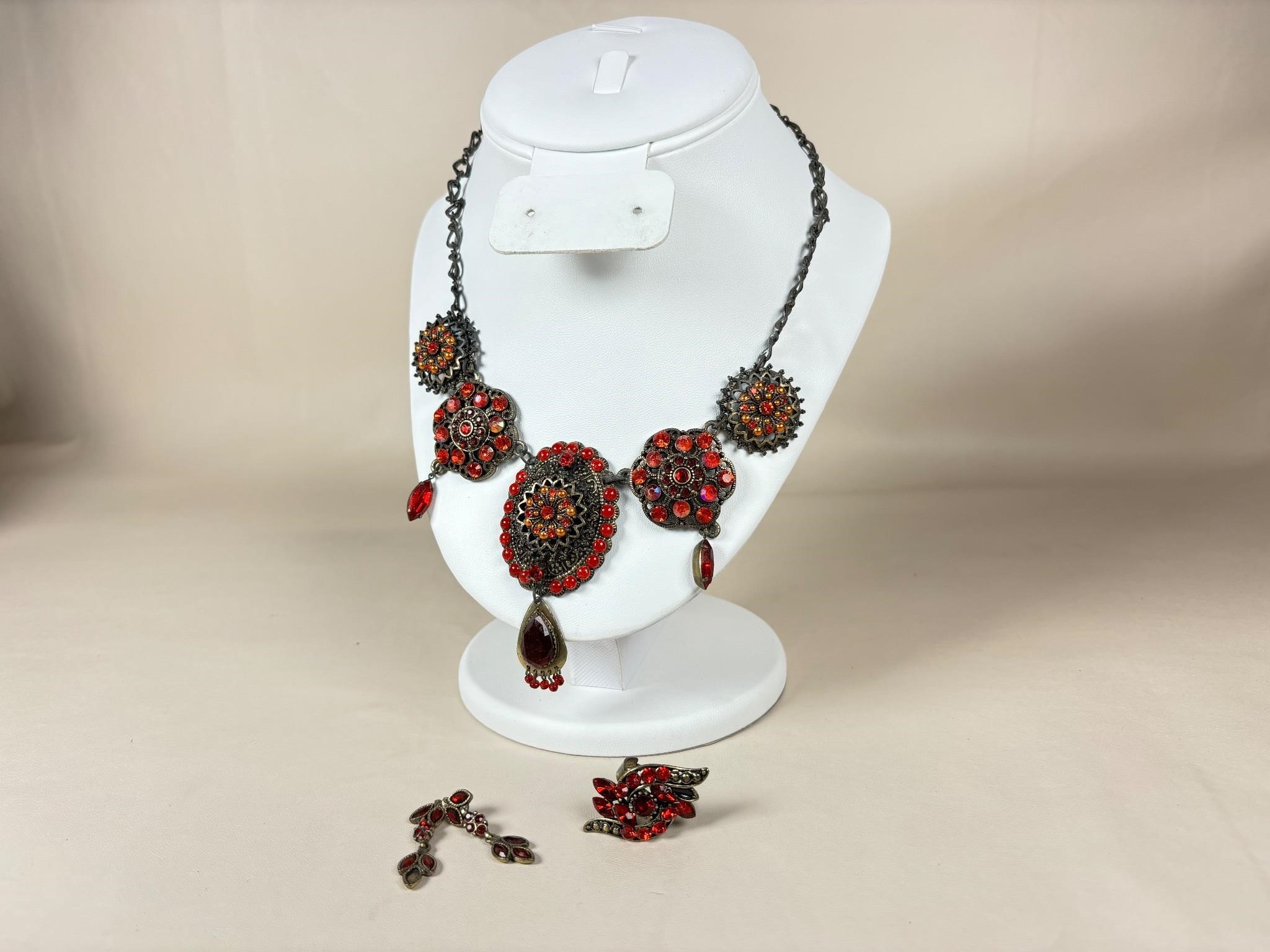 Necklace, Ring & Earring Set