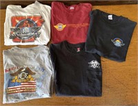 men's motorcycle rally T-shirts XL's
