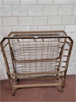 Antique single fold down bed
