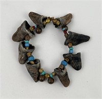 Plains Native American Indian Dew Claw Bracelet