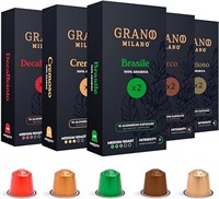 Grano Milano Coffee Pods Aluminium Variety with