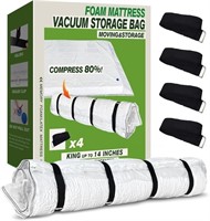 King Mattress Bag for Moving Storage, 4 Mil Heavy
