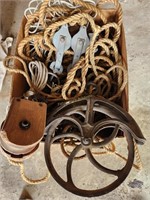 Rope and Pulleys Lot