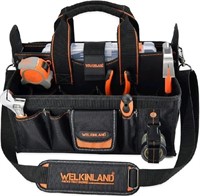 WELKINLAND 19-POCKETS Tool Tote  bag organizer w/s