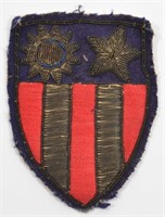 WWII Bullion CBI Patch