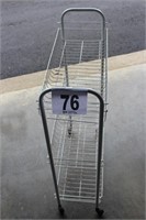 (3) Shelf Rolling Laundry Supply Cart (U231)