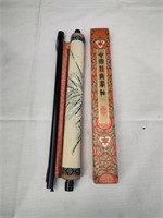 2 Oriental Art Scrolls