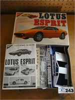 Nichimo Lotus Espirit Plastic Car Model
