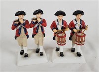 Dept. 56 Fifes & Drums/ Flutes Ceramic Figurines