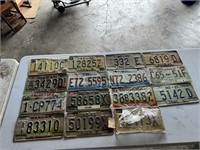 Assorted Car Tags 15pc