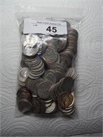 200 Washington 90% Silver Quarters $50 Face #4