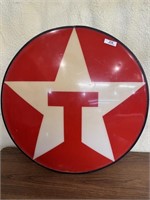 34" round T-Star Plastic Sign