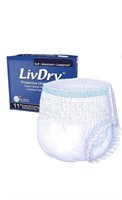 LivDry Adult Incontinence Underwear, Extra