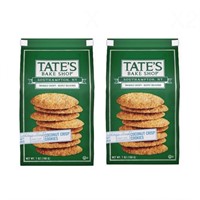 2 Pack Tate's Bake Shop Coconut Crisp Cookies