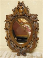 Neo Renaissance Oak Mirror.