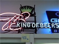Budweiser "King Of Beers" Neon (31x17")
