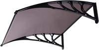 VIVOHOME Awning Canopy Brown 40 Inch x 40 Inch