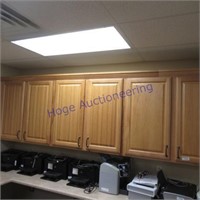 3 section wall cabinet- total 10FT L