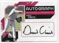 Drew Cisco Autograph card