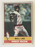 Boston Red Sox Bill Lee '78 Topps #396 signed card