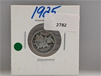 1925 90% Silver Mercury Dime