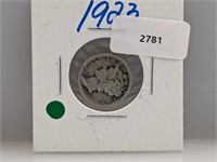 1923 90% Silver Mercury Dime