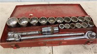 3/4" Socket Set w/ Ratchet & Breaker Bar 3/4" - 2"