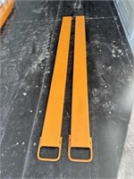 Unused 2023 Wolverine Skid Steer Pallet Forks Ext