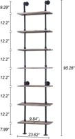 HOMBAZAAR Industrial Bookshelf