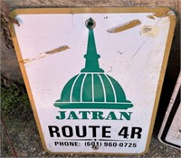 Jatran Route 4R Sign
