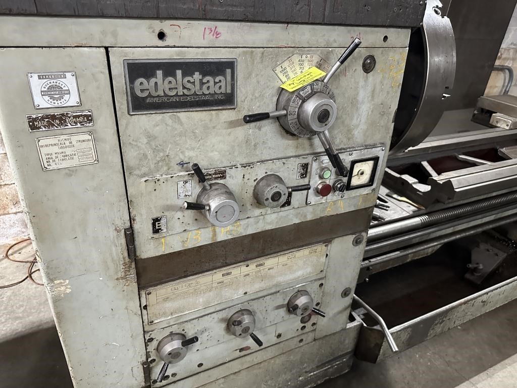 EDELSTAAL LATHE - MADE IN ROMANIA