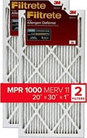 Filtrete 20x30x1 Air Filter MPR 1000 MERV 11, All