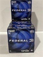 12 Gauge 2.75" 8 Shot Federal 100 Rounds