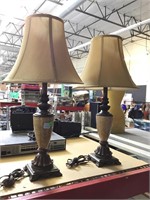 Pair of metal Lamps