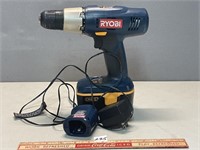 RYOBI POWER DRILL WITH CHARGER