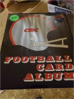 ALBUM OF MISC. FOOTBALL CARDS