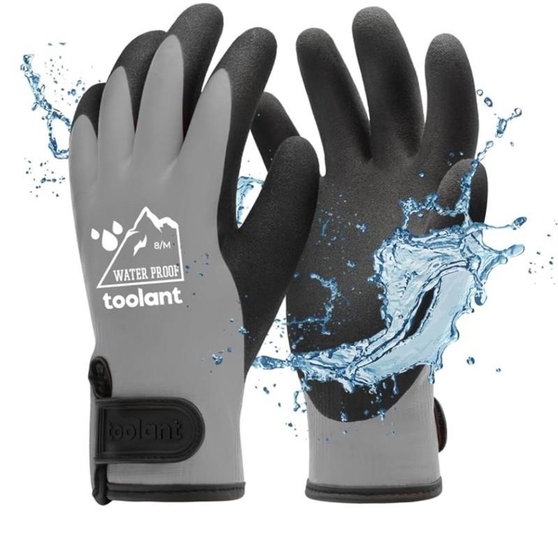 100% Waterproof Gloves for Men and Women, Winter