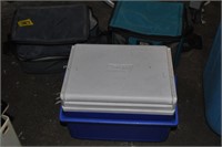 3 small coolers