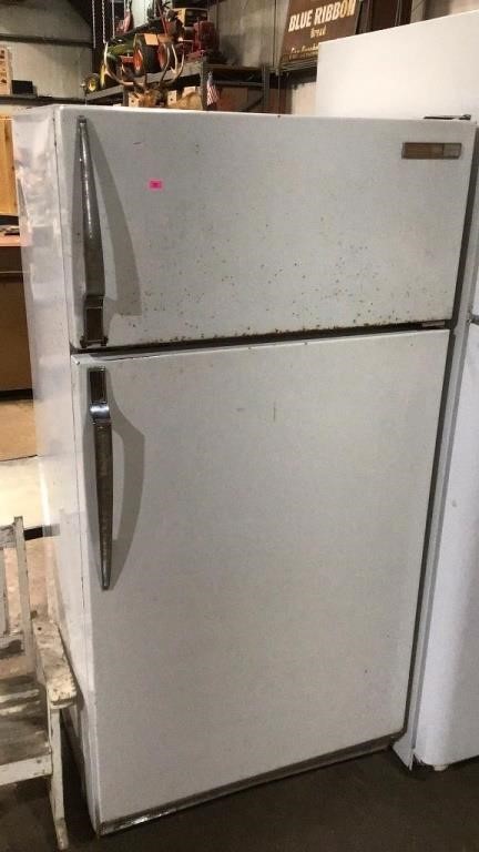 Old Philco refrigerator freezer made by ford works