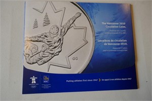 RBC 2010 Vancouver Olympics 25 Cent Coin Set