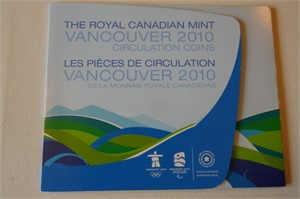 2010 Vancouver Olympic Coin Set