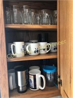 All contents in kitchen cabinet