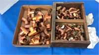 Copper fittings, mostly new