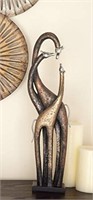 Deco 79 Polystone Giraffe Decorative Sculpture