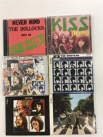 Beatles, Sex Pistols & Kiss CDs