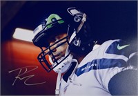 Autograph Russell Wilson Photo
