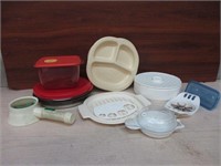 Lot of Plastic Containers, Plates ++