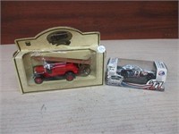 2 Die Cast Collectible Cars