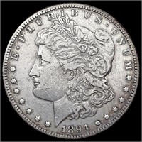 1894-S Morgan Silver Dollar LIGHTLY CIRCULATED